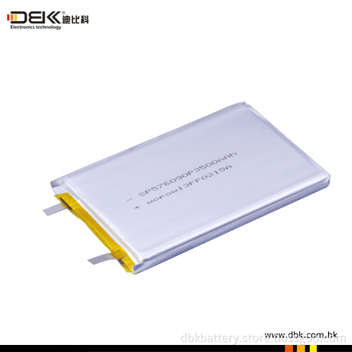 Lithium Polymer Battery 3.7V 3800mAh (576090)